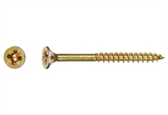 Νοβοπανόβιδα LUX Φρεζάτη PZ 2 Φ4.5x45mm Χρυσό 12τμχ