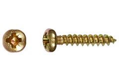 Νοβοπανόβιδα LUX Ψωμάκι PZ 2 Φ3.5x12mm Χρυσό 25τμχ