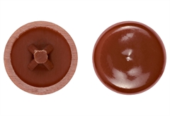 Τάπα Βίδας LUX PZ 3 Φmm Καφέ 30τμχ