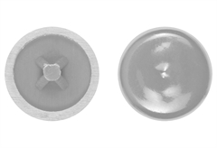 Τάπα Βίδας LUX PZ 2 Φmm Γκρι 30τμχ