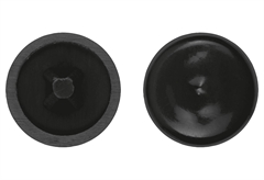 Τάπα Βίδας LUX PZ 1 Φmm Μαύρο 30τμχ