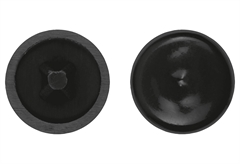 Τάπα Βίδας LUX PZ 3 Φmm Μαύρο 30τμχ