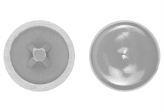 Τάπα Βίδας LUX PZ 3 Φmm Γκρι 30τμχ