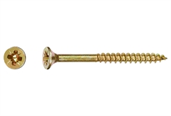 Νοβοπανόβιδα LUX Φρεζάτη PZ 2 Φ3.5x40mm Χρυσό 25τμχ