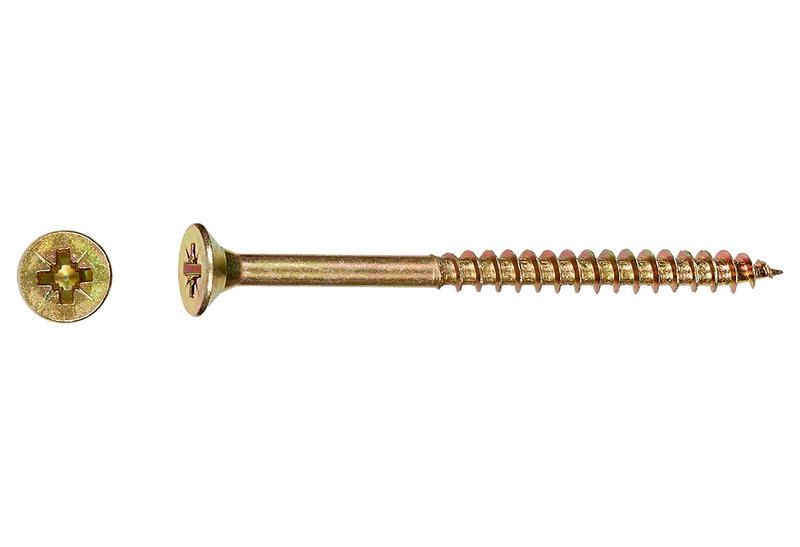 Νοβοπανόβιδα LUX Φρεζάτη PZ Φ6x60mm Χρυσό 10τμχ