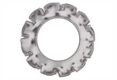 Ροδέλα Γκριπ Inox LUX Φ6.4mm Ασημί 20τμχ