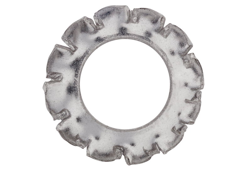 Ροδέλα Γκριπ Inox LUX Φ6.4mm Ασημί 20τμχ