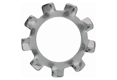 Ροδέλα Γκριπ Inox LUX Φ12.5mm Ασημί 20τμχ