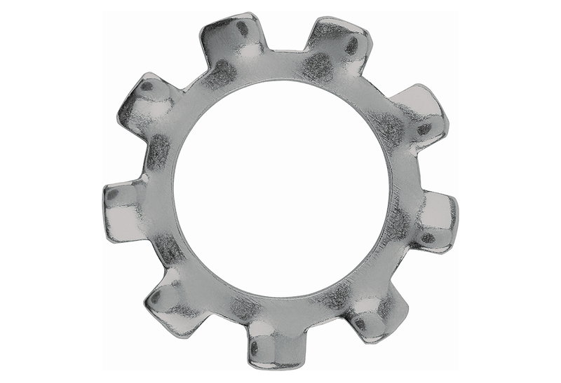 Ροδέλα Γκριπ Inox LUX Φ12.5mm Ασημί 20τμχ