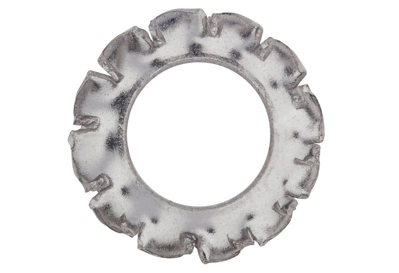 Ροδέλα Γκριπ Inox LUX Φ10.5mm Ασημί 20τμχ