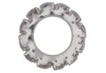 Ροδέλα Γκριπ Inox LUX Φ8.4mm Ασημί 20τμχ