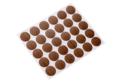 Καπάκι LUX Φ6mm Λευκό 8τμχ