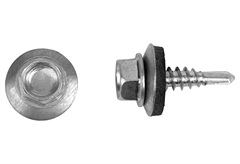 Βίδα Καπάκι LUX HEX 8 Φ4.8x35mm Ασημί 100τμχ