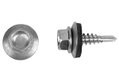 Βίδα Καπάκι LUX HEX 8 Φ4.8x35mm Ασημί 100τμχ