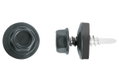 Βίδα Γυψοσανίδας LUX HEX 8 Φ4.8x35mm Μαύρο 100τμχ
