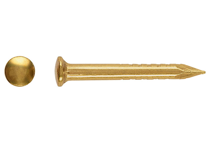 Καρφιά LUX 0 Φ1.5x15mm Χρυσό 100τμχ