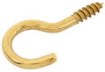 Βίδα Γάντζος LUX 0 Φ2.3x25mm Χρυσό 6τμχ