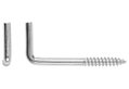 Στραβόβιδα LUX 0 Φ2.3x25mm Ασημί 8τμχ