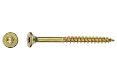 Νοβοπανόβιδα LUX Φρεζάτη TX Φ6x100mm Χρυσό 15τμχ