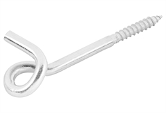 Γάντζος LUX Φ10X160mm Ασημί 1τμχ