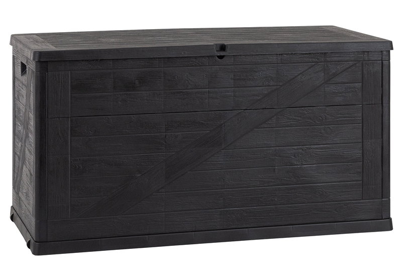 Μπαούλο Αποθήκευσης Toomax Multibox Wood Ανθρακί Μ120xΠ56xΥ63cm