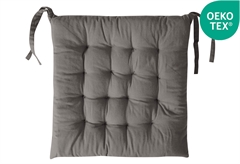 Μαξιλάρι Καρέκλας Ionion 40x40cm Γκρι