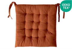 Μαξιλάρι Καρέκλας Ionion 40x40cm Τερακότα