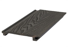 Showood Επένδυση Cladding WPC 3D Wood Γκρι Σκούρο 290x15cm