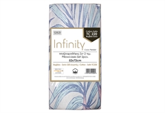 Σετ Μαξιλαροθήκη Ionion Infinity 52x72cm Peridot 2τμχ