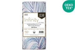 Σετ Μαξιλαροθήκη Ionion Infinity 52x72cm Peridot 2τμχ