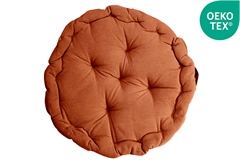 Μαξιλάρι Δαπέδου Φ40xΥ8cm Τερακότα
