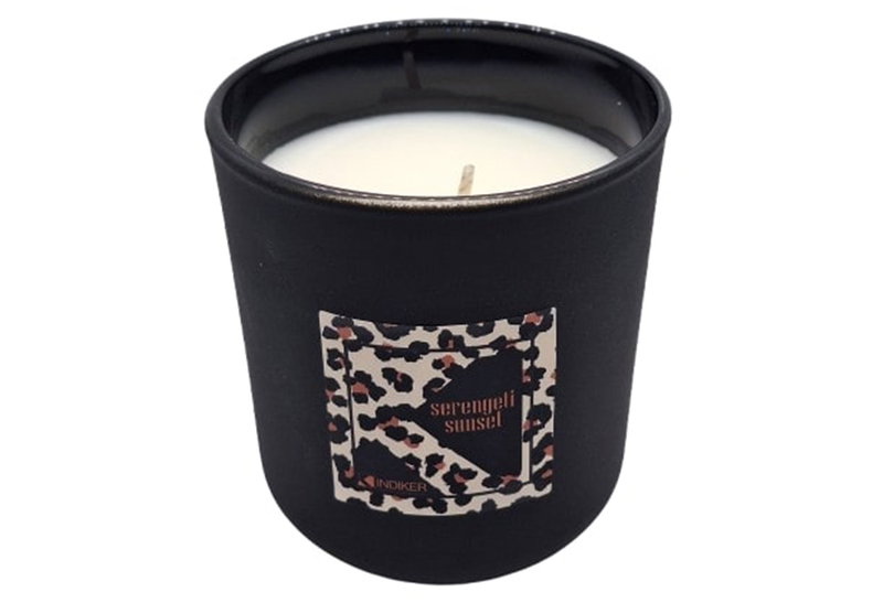 Αρωματικό Κερί Σόγιας 180gr Wild Nature Serengeti Sunset σε Ποτήρι
