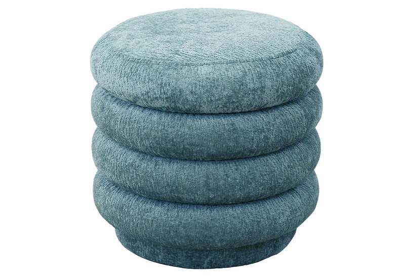 Σκαμπό Homefit Michelin Φ42x39cm Μέντα