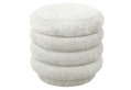 Σκαμπό Homefit Michelin Φ42x39cm Λευκό
