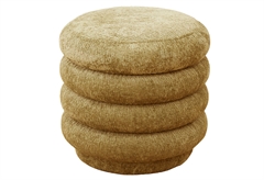 Σκαμπό Homefit Michelin Φ42x39cm Μουσταρδί