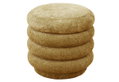 Σκαμπό Homefit Michelin Φ42x39cm Μουσταρδί