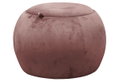 Σκαμπό Homefit Sfera Φ50x35cm Ροζ με Αποθηκευτικό Χώρο