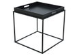Βοηθητικό Τραπέζι Homefit Butler Μαύρο Μ45xΠ45xΥ45cm
