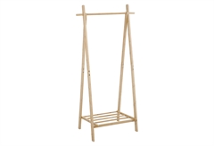 Ανοιχτή Ντουλάπα Homefit Bamboo Μ76xΠ47xΥ148.5cm Φυσικό