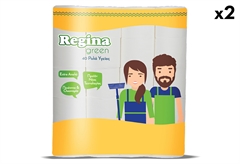 Σετ 2 Πακέτα Χαρτί Υγείας Regina Green 2φυλλο 40 Ρολά