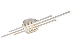 Πλαφονιέρα LED RL Now Cinto Νίκελ Ματ
