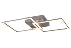 Πλαφονιέρα LED RL Trail Νίκελ Ματ