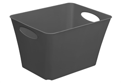 Καλάθι Αποθήκευσης Πλαστικό Rotho Living Μ52.6xΠ39.2xΥ31cm 44lt Ανθρακί