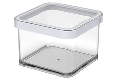 Βάζο Αποθήκευσης Rotho Loft Πλαστικό 500ml Διάφανο/Λευκό