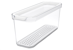 Κουτί Οργάνωσης Ψυγείου Rotho Cauma 2lt Διάφανο/Λευκό