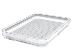 Κουτί Οργάνωσης Ψυγείου Rotho Cauma 1.3lt Διάφανο/Λευκό