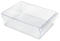 Κουτί Οργάνωσης Ψυγείου Rotho Loft 5lt Διάφανο/Λευκό