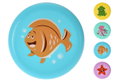 Frisbee Φ22cm σε Διάφορες Αποχρώσεις