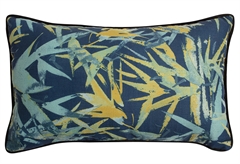 Διακοσμητικό Μαξιλάρι JBY Creation Nagisa 50x30cm Μπλε