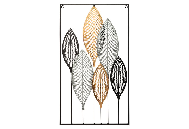 Διακοσμητικό Τοίχου Atmosphera Leaves 37x65cm